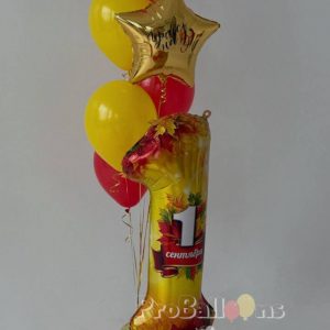 Набор шаров № 1516 на 1 сентрября Набор шаров № 1516 на 1 сентрября