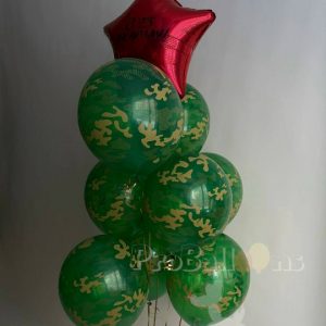 набор шариков к 23 февраля № 1740