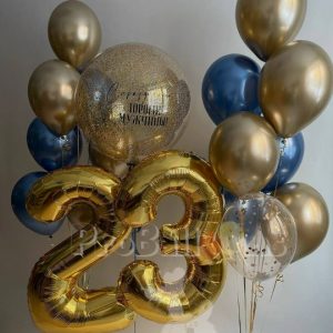 набор шариков к 23 февраля № 1743 набор шариков к 23 февраля № 1743